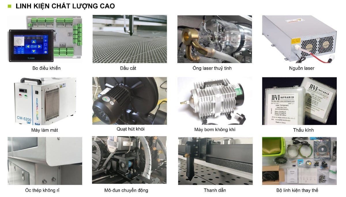 Máy cắt laser KD1080-F1: ảnh chi tiết 3